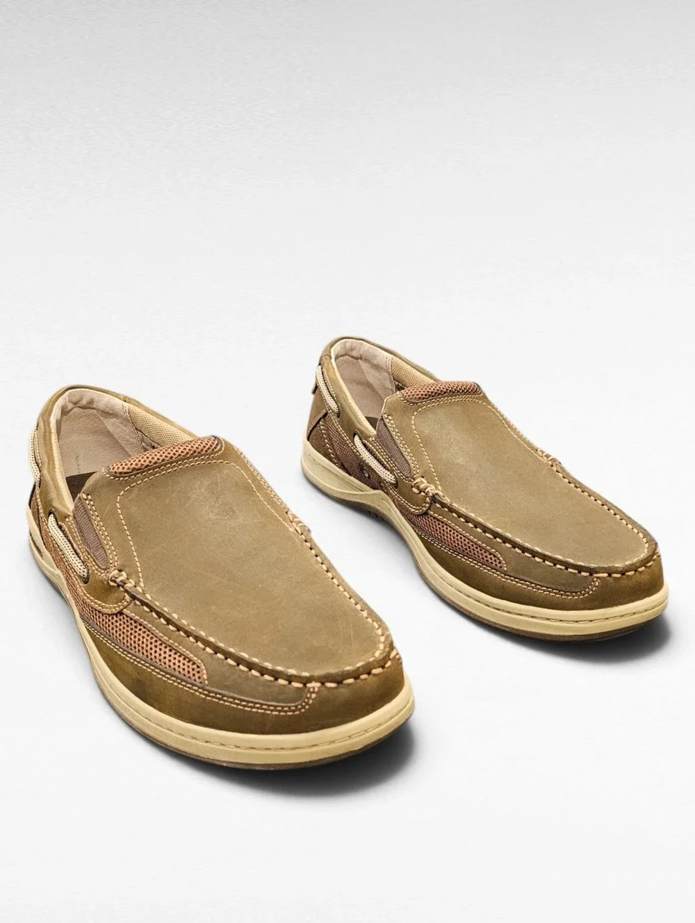Margaritaville Men's Anchor Slip-On Boat Shoes Size 13W